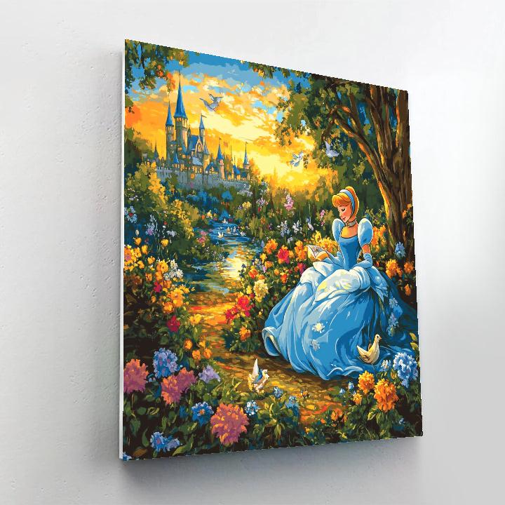 Cinderella’s Magical Day - Disney Inspired painting number kit