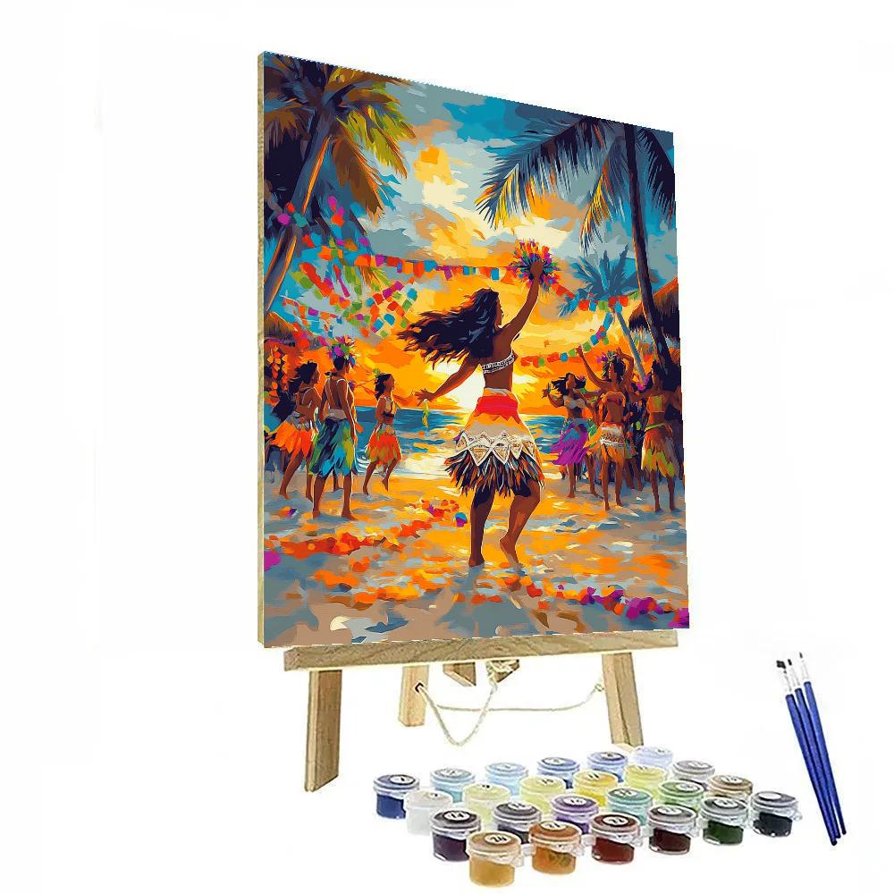 Moana’s Island Festival - Disney Inspired painting number kit
