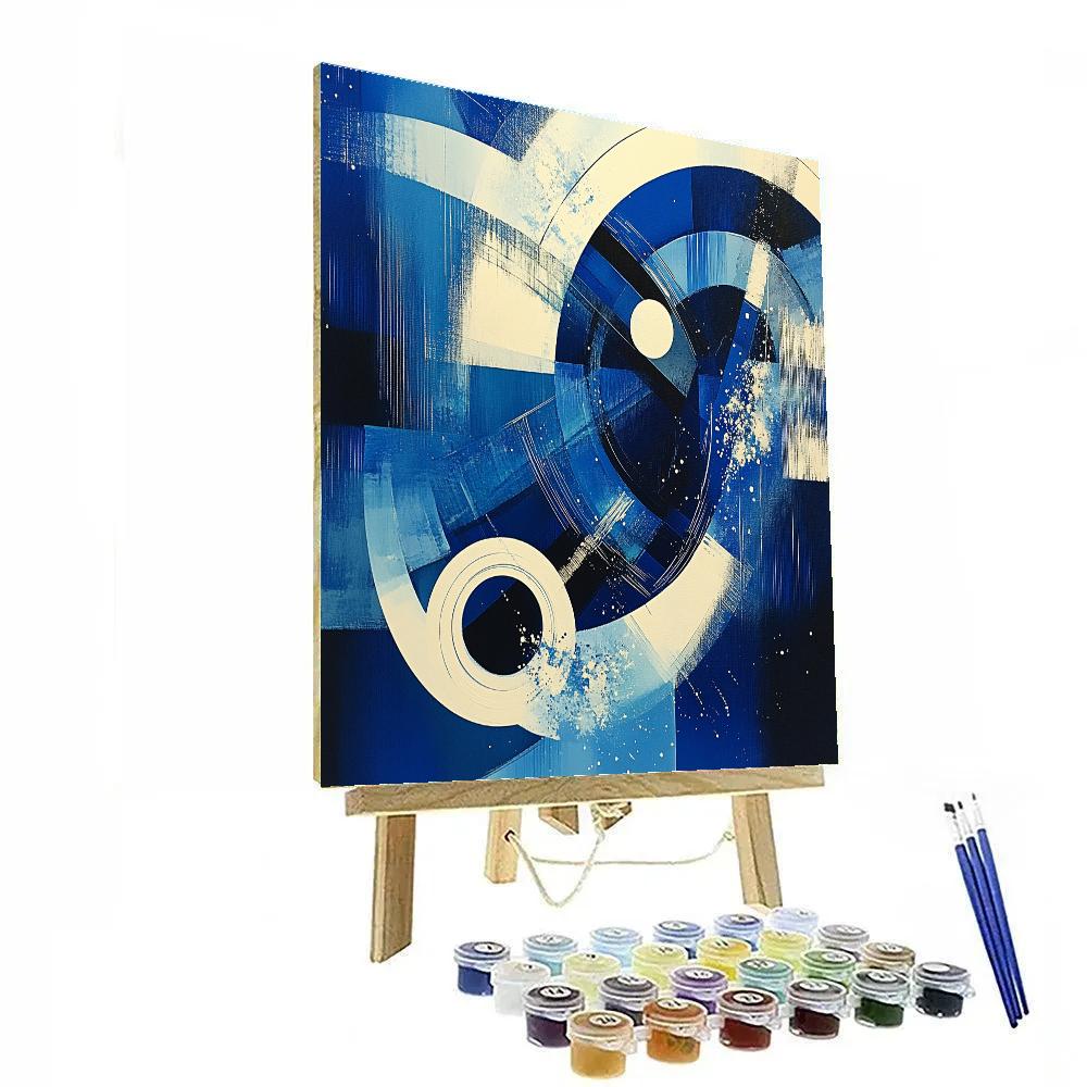 Wassily Kandinsky Inspired Constellation Lines paint by number