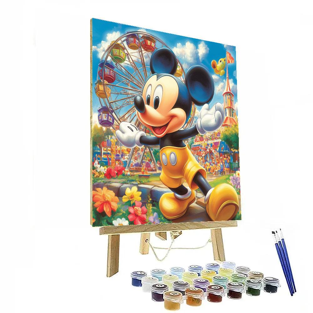Mickey’s Fun Fair Day - Disney Inspired Painting by numbers kit