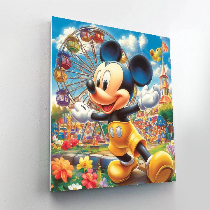 Mickey’s Fun Fair Day - Disney Inspired Painting by numbers kit