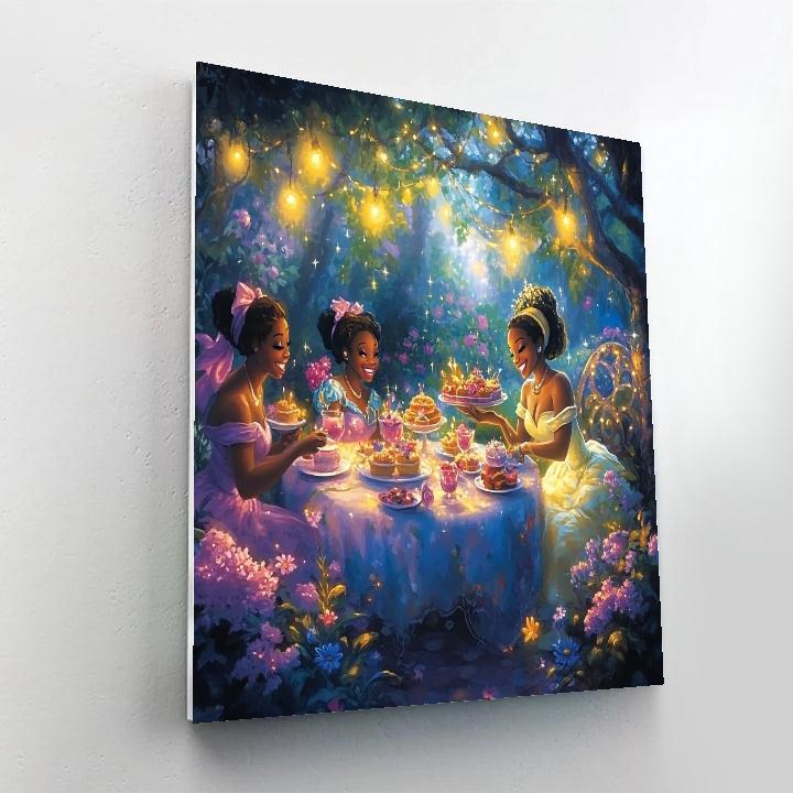 Tiana’s Garden Party - Disney Inspired Paint by numbers kits