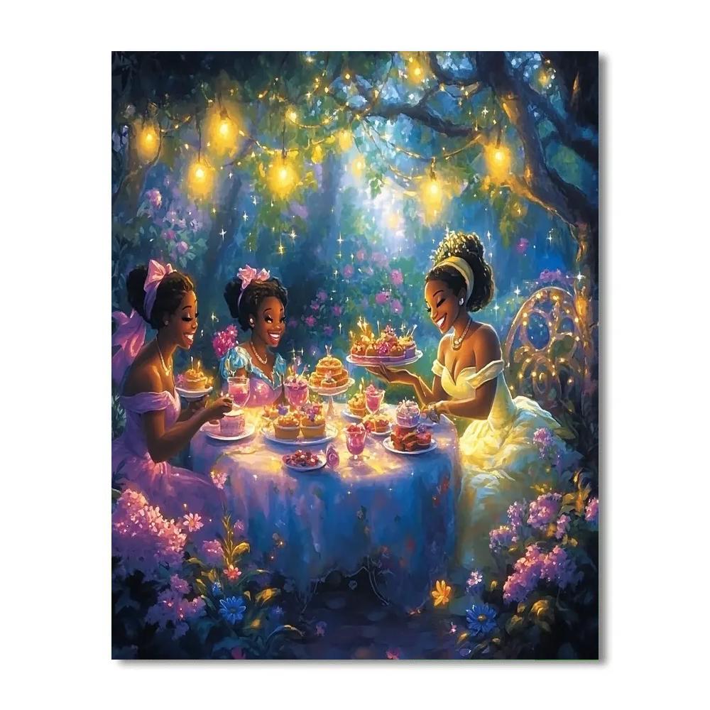 Tiana’s Garden Party - Disney Inspired Paint by numbers kits