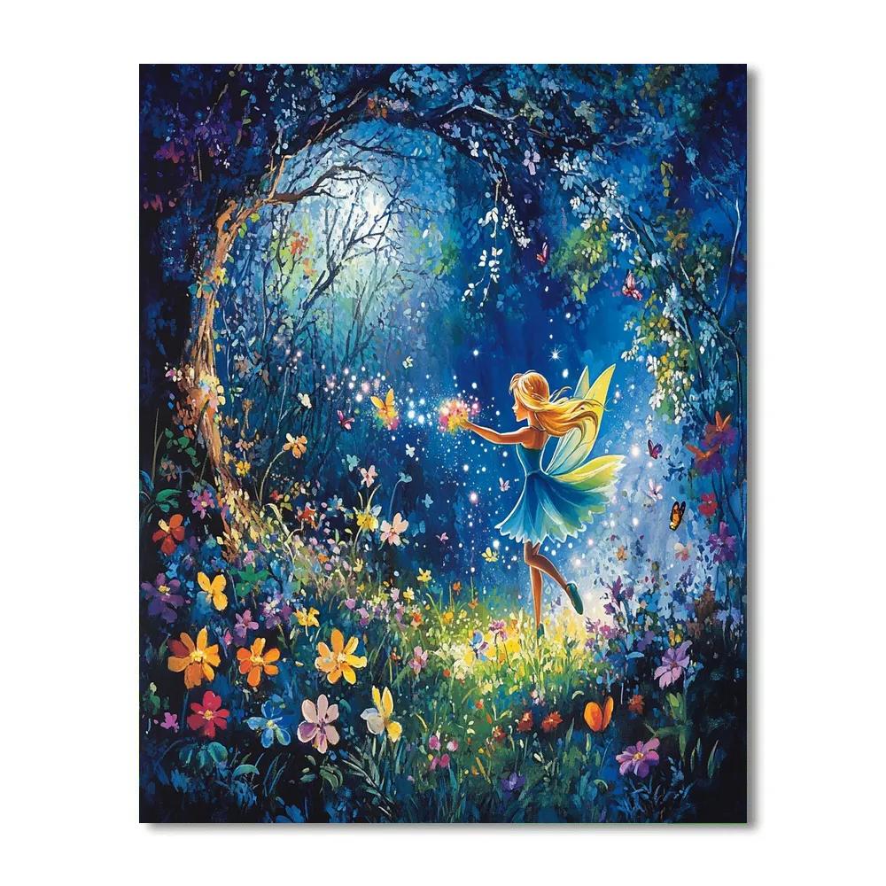 Tinker Bell’s Magical Journey - Disney Inspired DIY paint by numbers