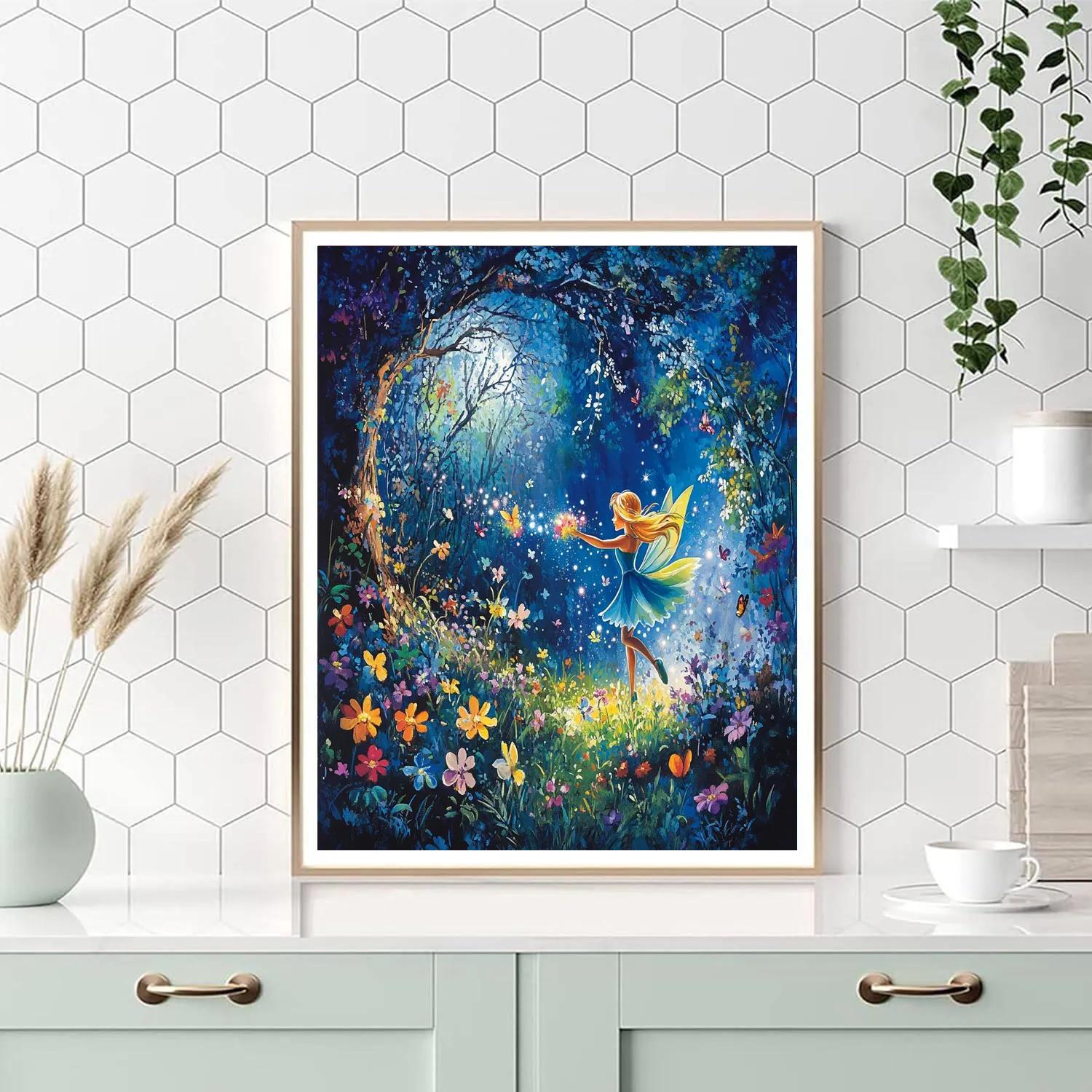 Tinker Bell’s Magical Journey - Disney Inspired DIY paint by numbers