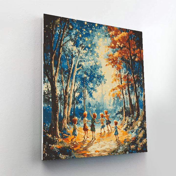 Peter Pan’s Lost Boys Adventure - Disney Inspired Painting by numbers kit