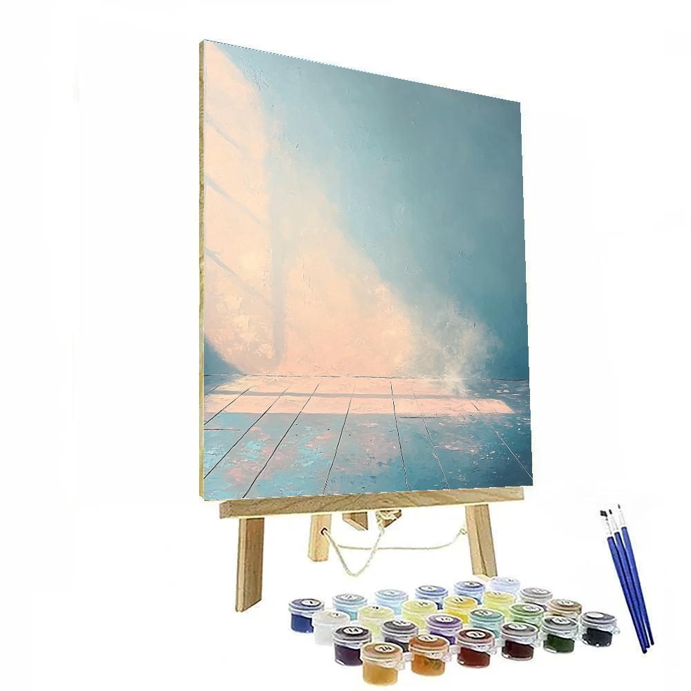 Edgar Degas Inspired Dust Of The Atelier painting number kit