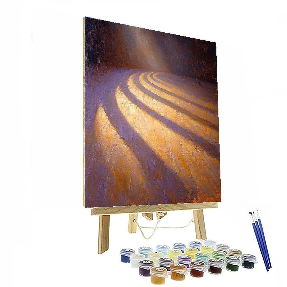 Edgar Degas Inspired Echoes Of A Quiet Stage Numbered painting kits