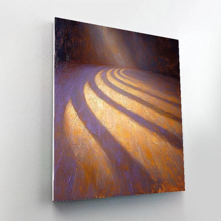 Edgar Degas Inspired Echoes Of A Quiet Stage Numbered painting kits