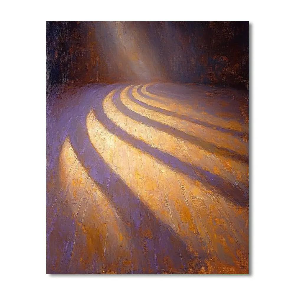 Edgar Degas Inspired Echoes Of A Quiet Stage Numbered painting kits