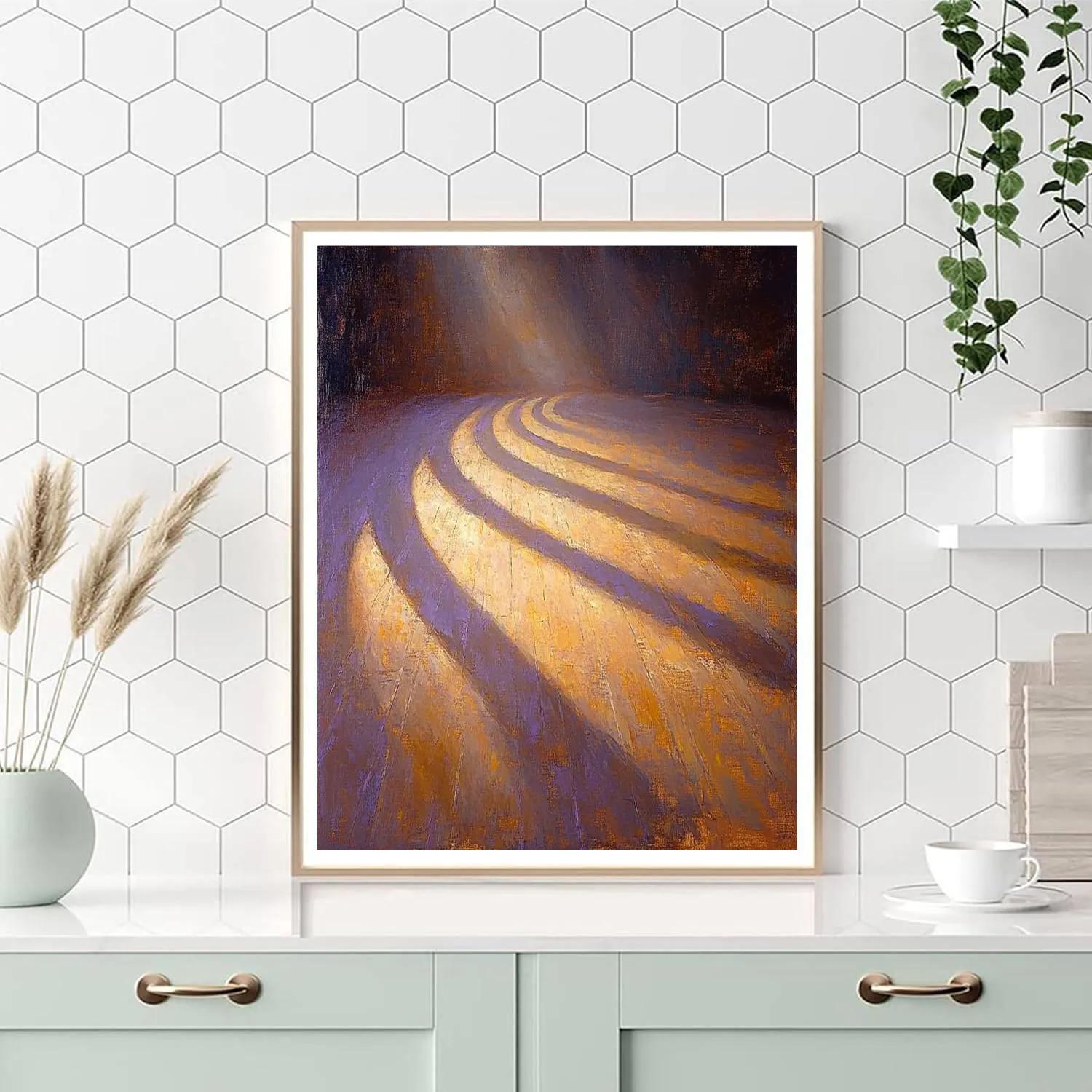 Edgar Degas Inspired Echoes Of A Quiet Stage Numbered painting kits