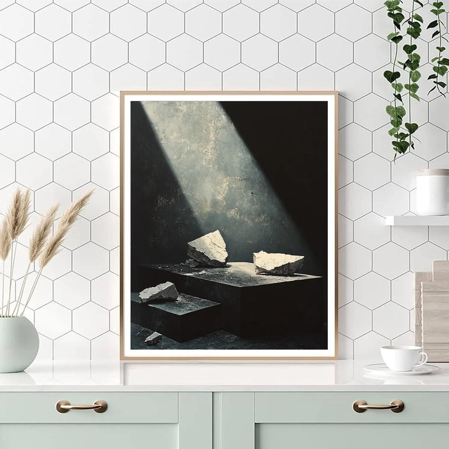 Caravaggio Inspired Constellation Of Memory Shards painting number kit