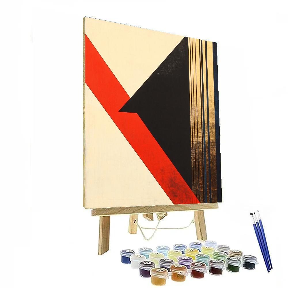 Kazimir Malevich Inspired Chrono Space Plane Paint by numbers kits