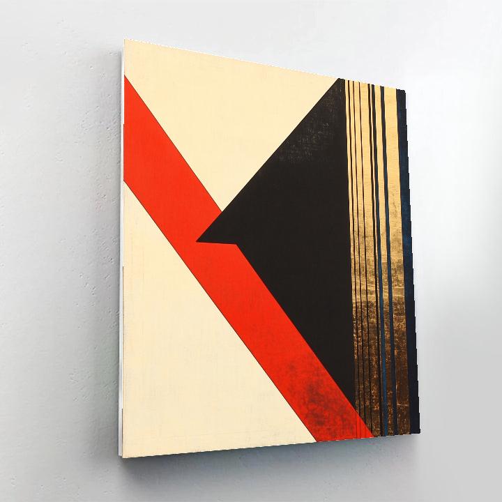 Kazimir Malevich Inspired Chrono Space Plane Paint by numbers kits