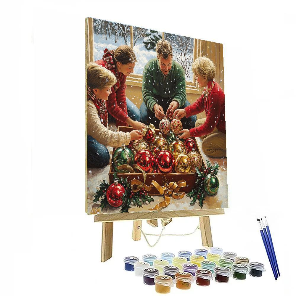 Ornament Box Memories paint by numbers