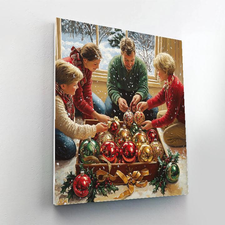 Ornament Box Memories paint by numbers
