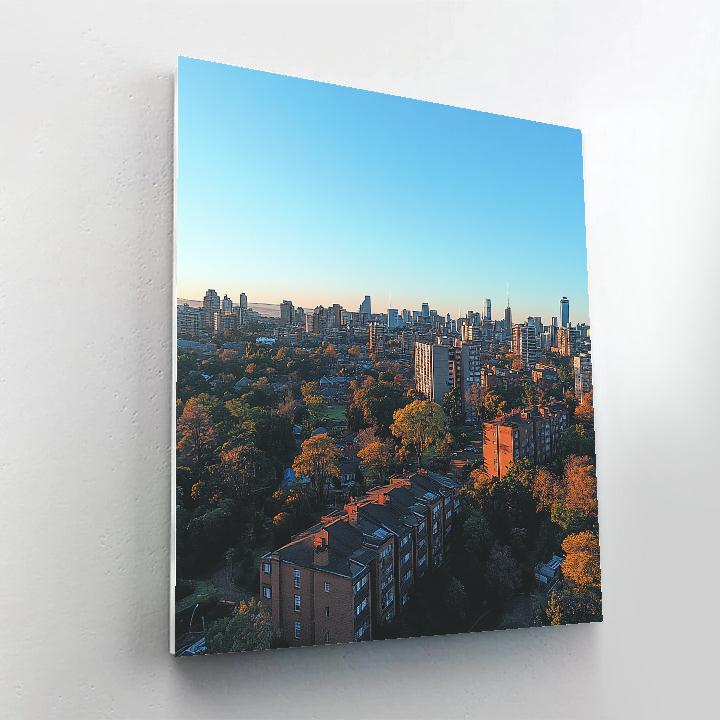 Skydeck View Over Johannesburg Johannesburg South Africa paint by numbers