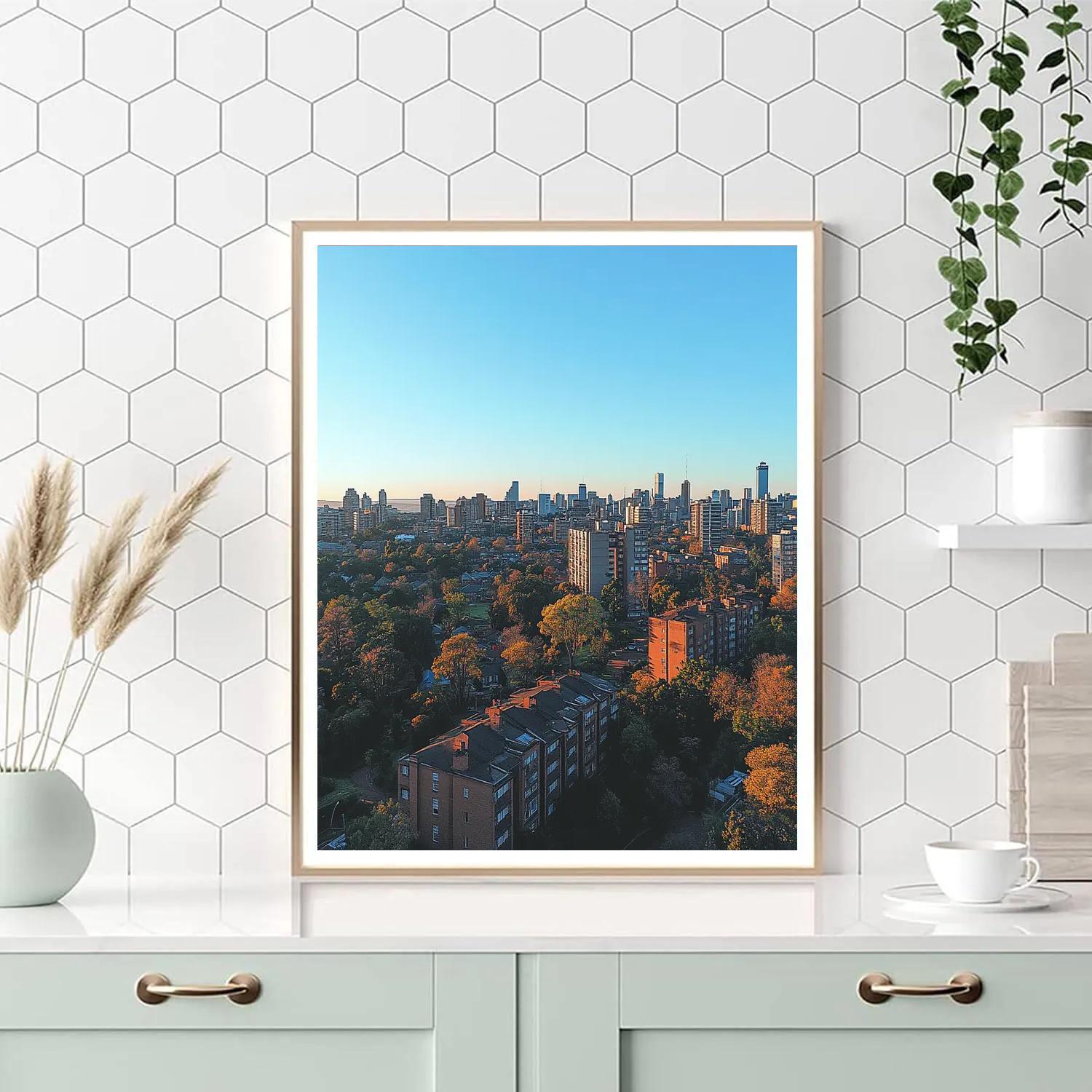 Skydeck View Over Johannesburg Johannesburg South Africa paint by numbers