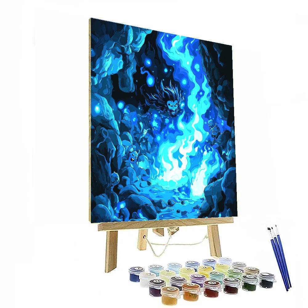 Hades Underworld Prank Disney Inspired painting number kit