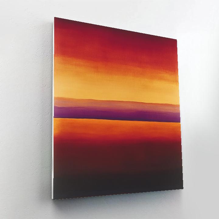 Rothko Inspired Dusk Over Desert Paint by numbers kits