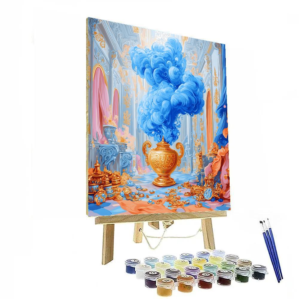 Genie Lamp Surprise Disney Inspired Paint by numbers kits