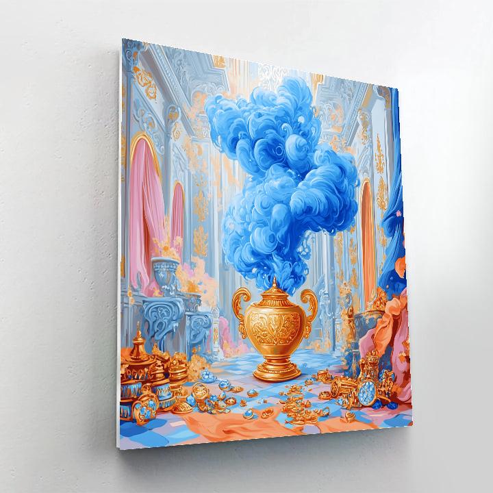 Genie Lamp Surprise Disney Inspired Paint by numbers kits