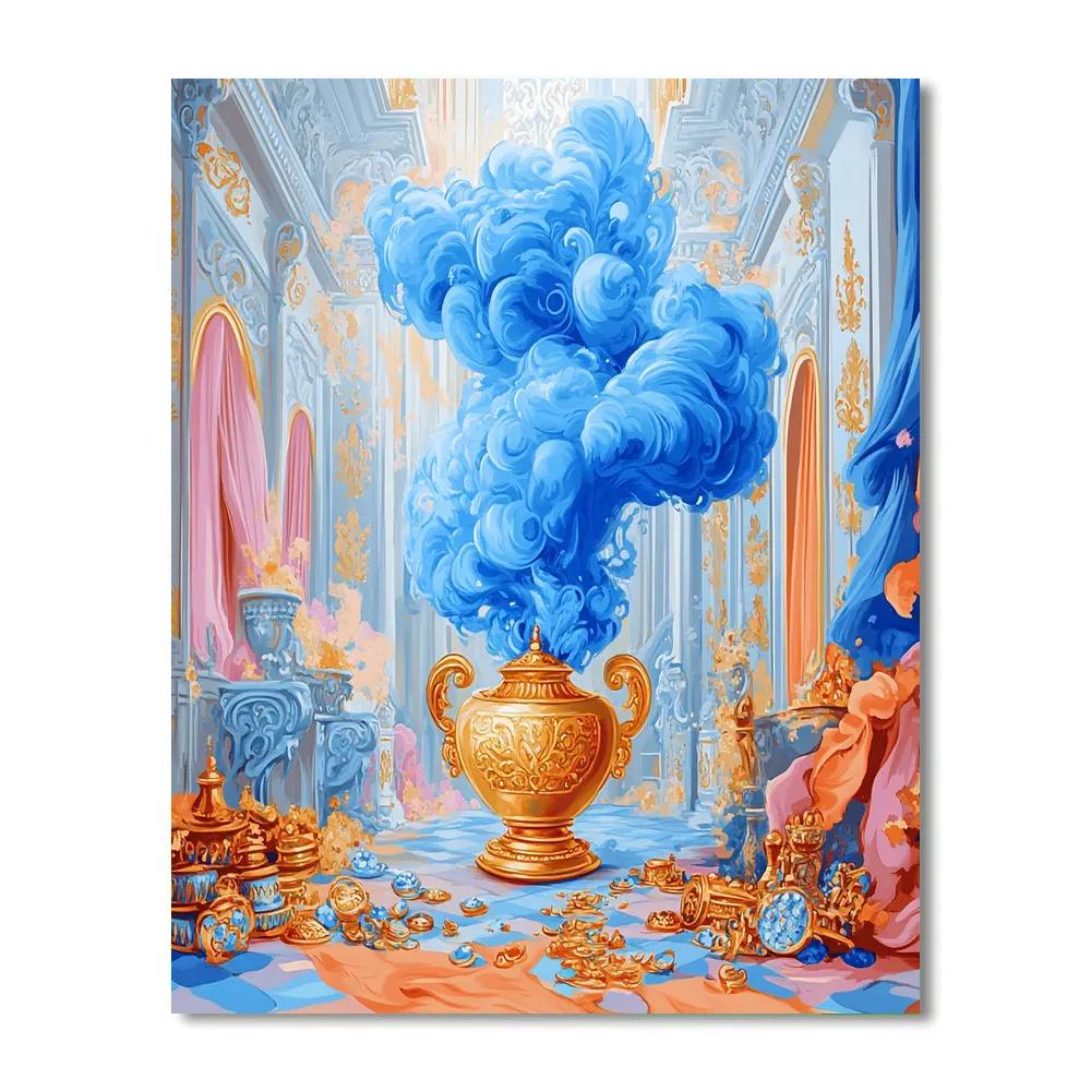 Genie Lamp Surprise Disney Inspired Paint by numbers kits
