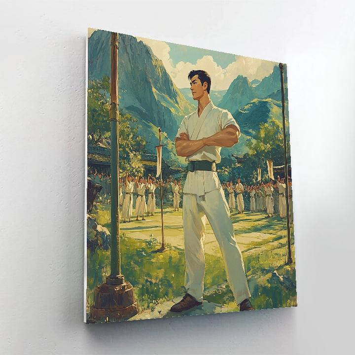 Li Shang Training Field Disney Inspired paint by numbers