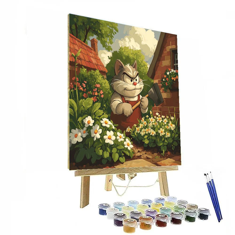 Grumpy Garden Surprise Disney Inspired Paint by numbers kits