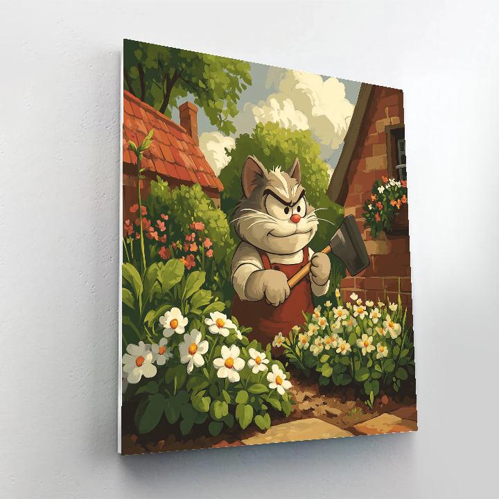 Grumpy Garden Surprise Disney Inspired Paint by numbers kits