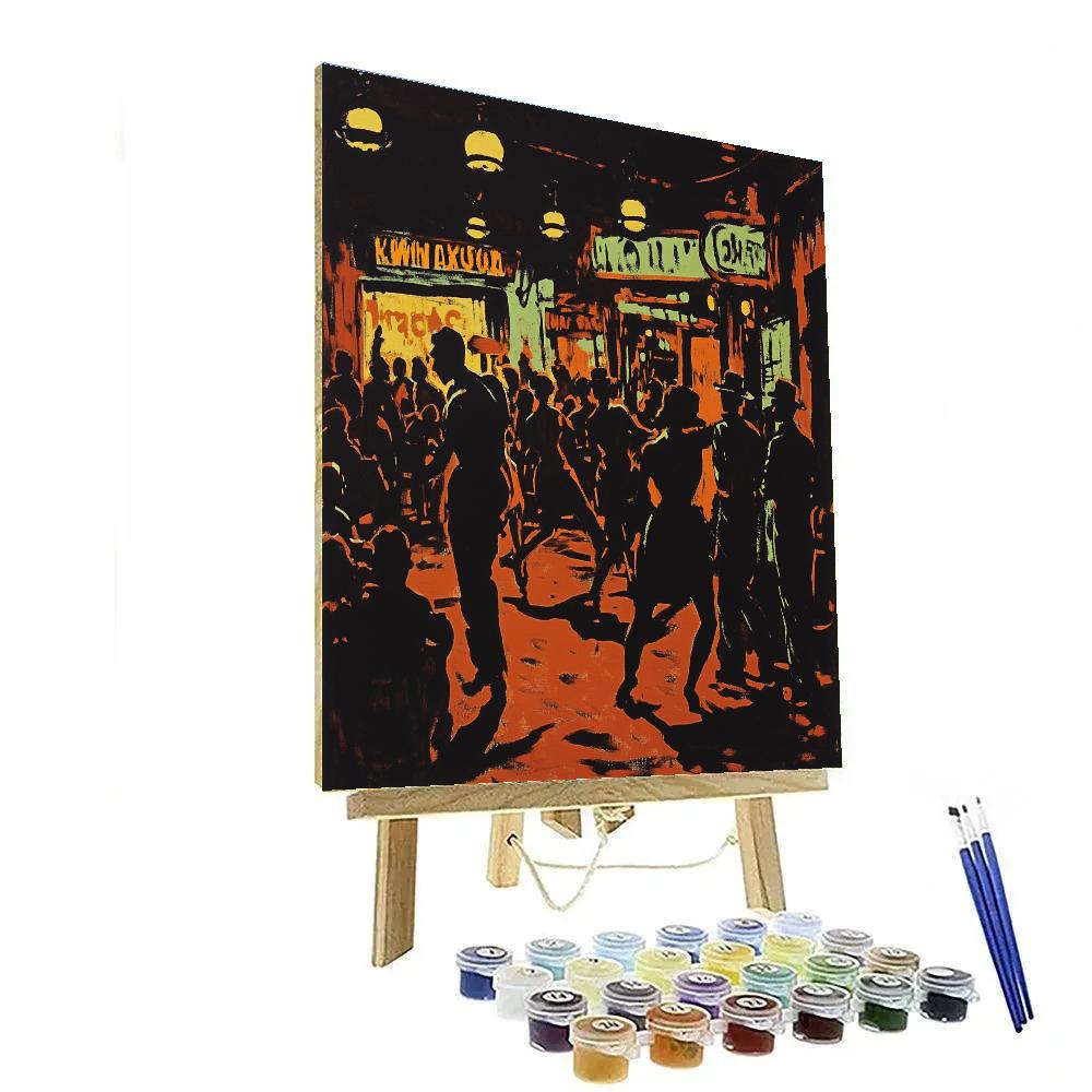 Henri De Toulouse Lautrec Inspired Night Cabaret Dancers Paint by numbers kits