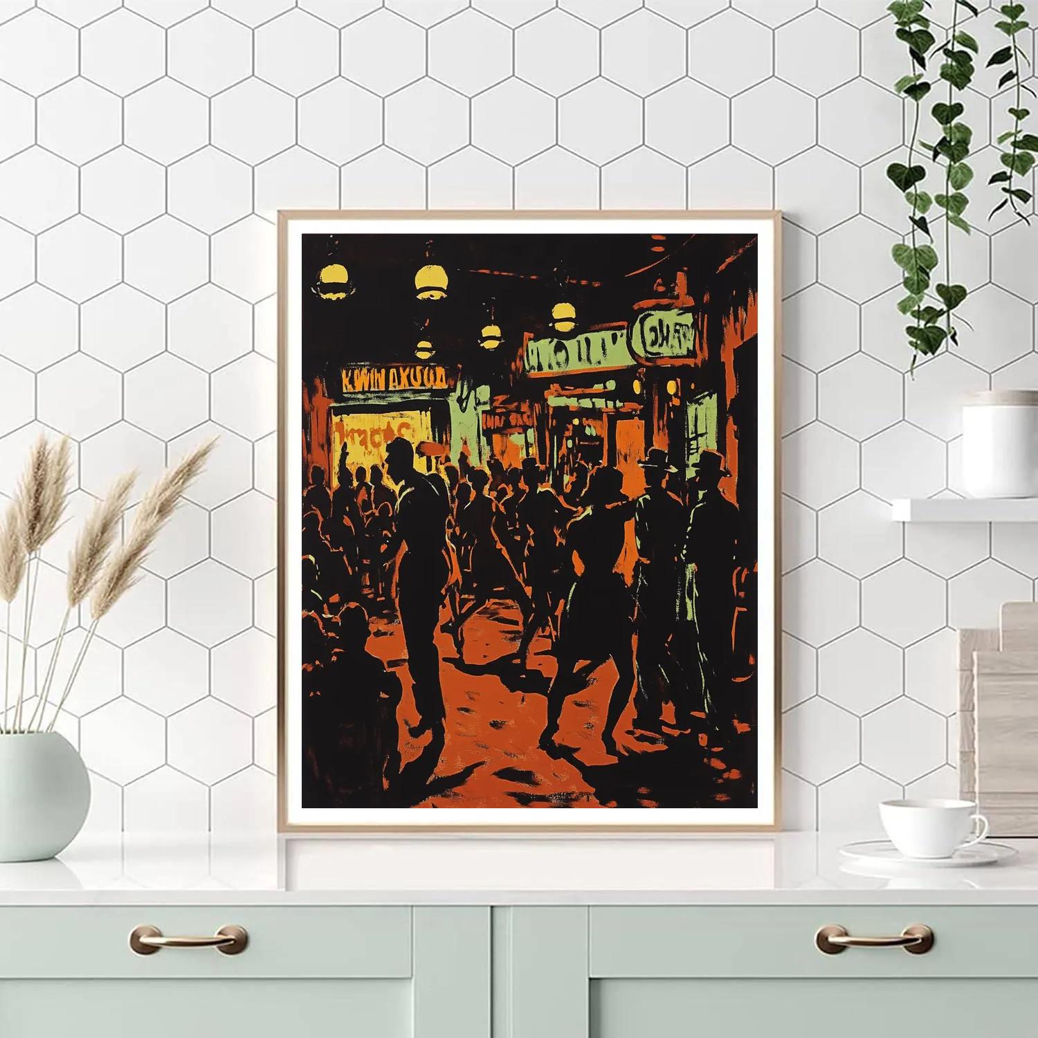 Henri De Toulouse Lautrec Inspired Night Cabaret Dancers Paint by numbers kits