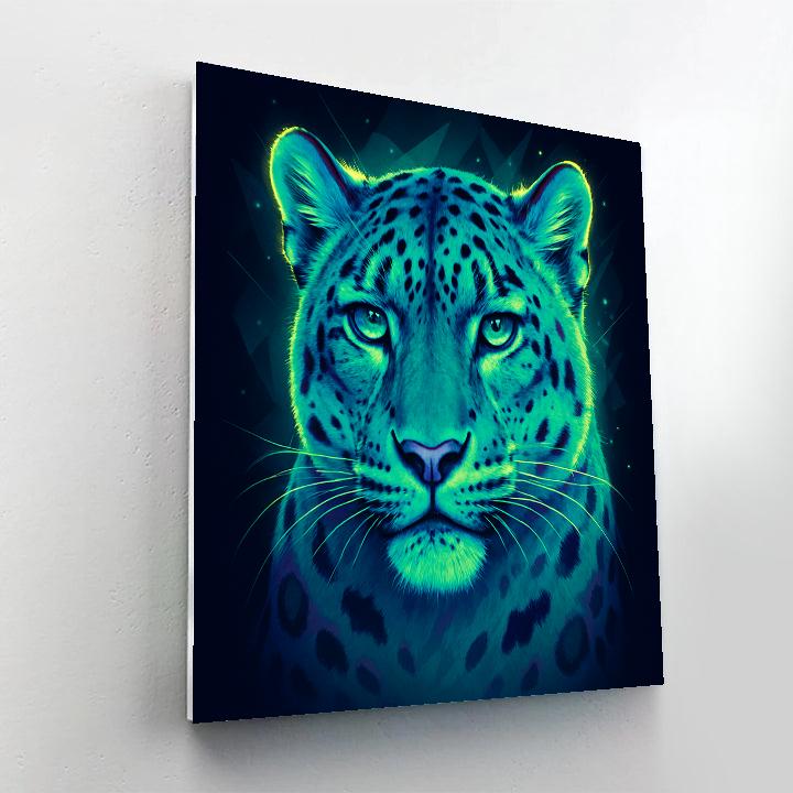 Aurora Crown Snow Leopard paint by color