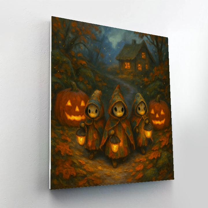 Lantern Bearers Of The Acorn Path paint by number