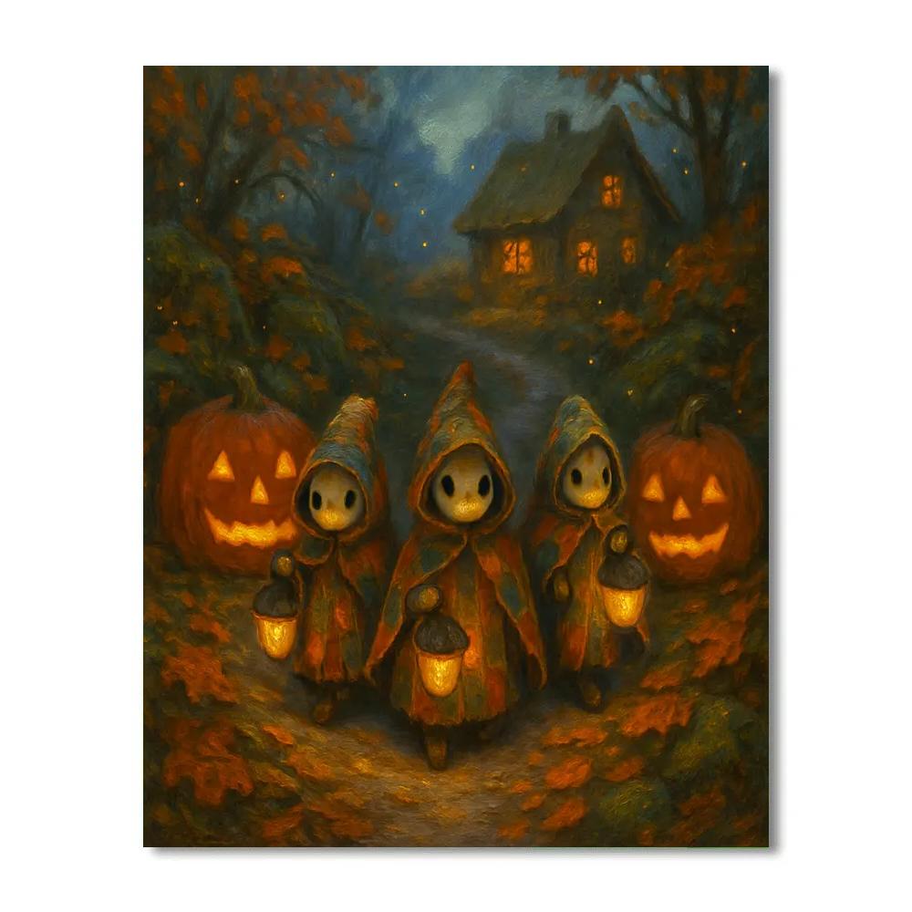 Lantern Bearers Of The Acorn Path paint by number