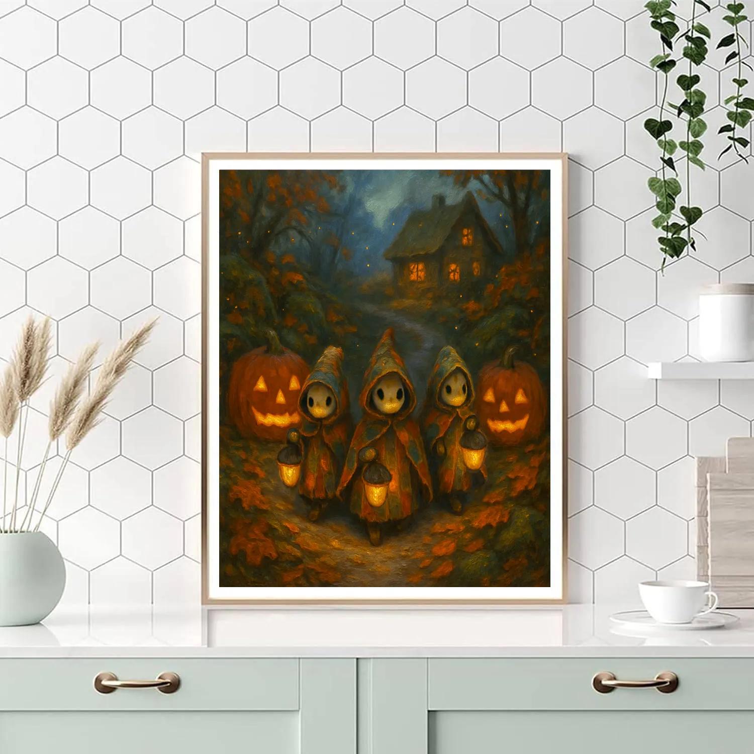Lantern Bearers Of The Acorn Path paint by number