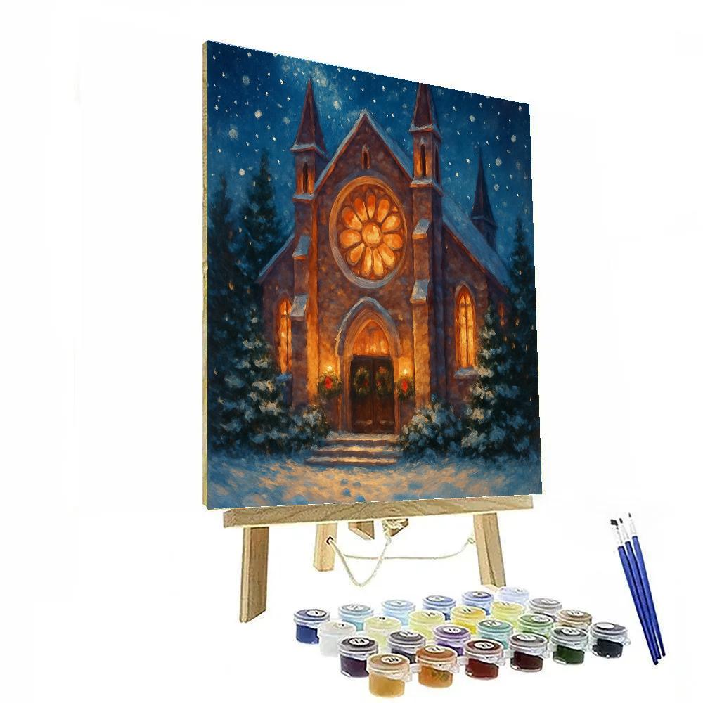 Cathedral Bells In Falling Starlight Numbered painting kits
