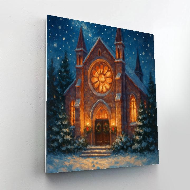 Cathedral Bells In Falling Starlight Numbered painting kits