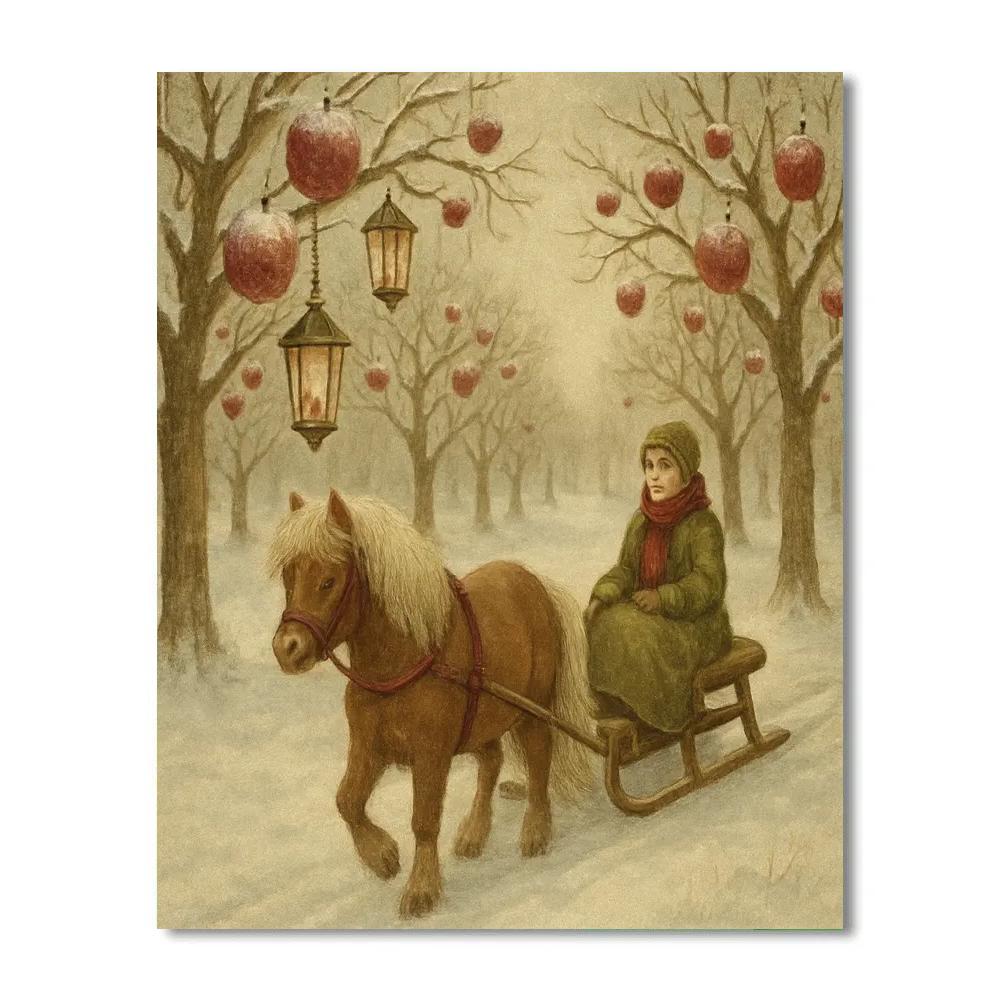 Frosted Orchard Hush And Hooves paint by color