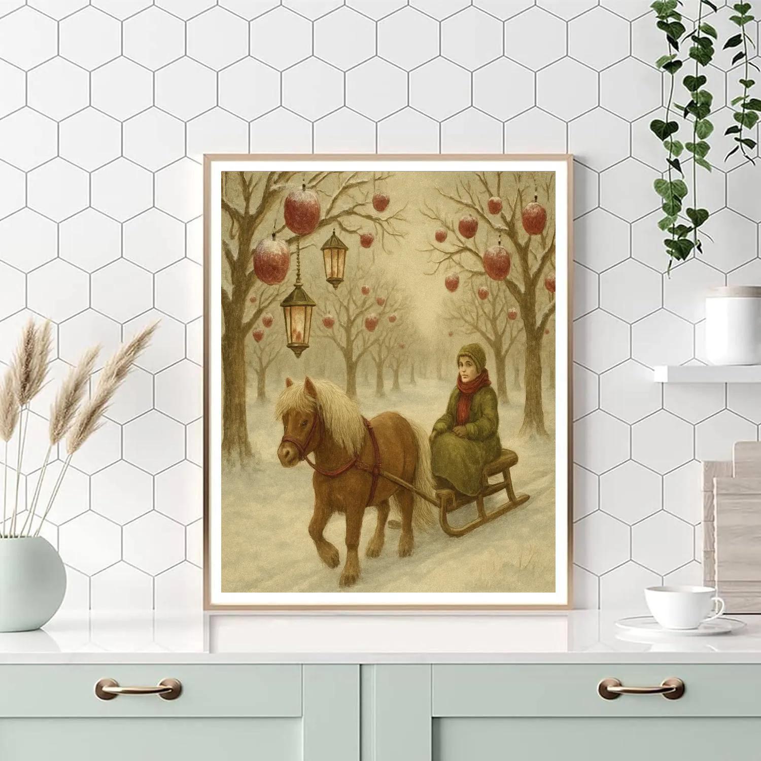 Frosted Orchard Hush And Hooves paint by color