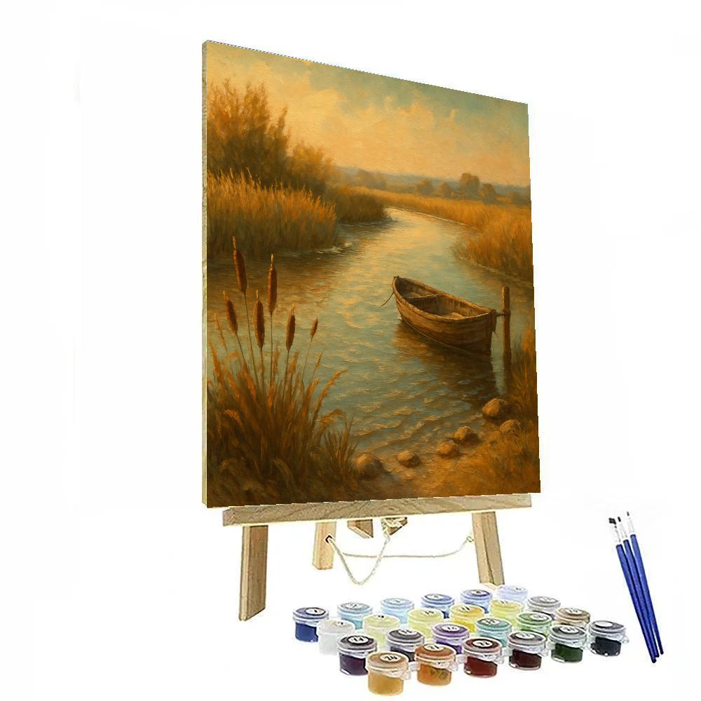 Amber Reed River Bend Paint by numbers art