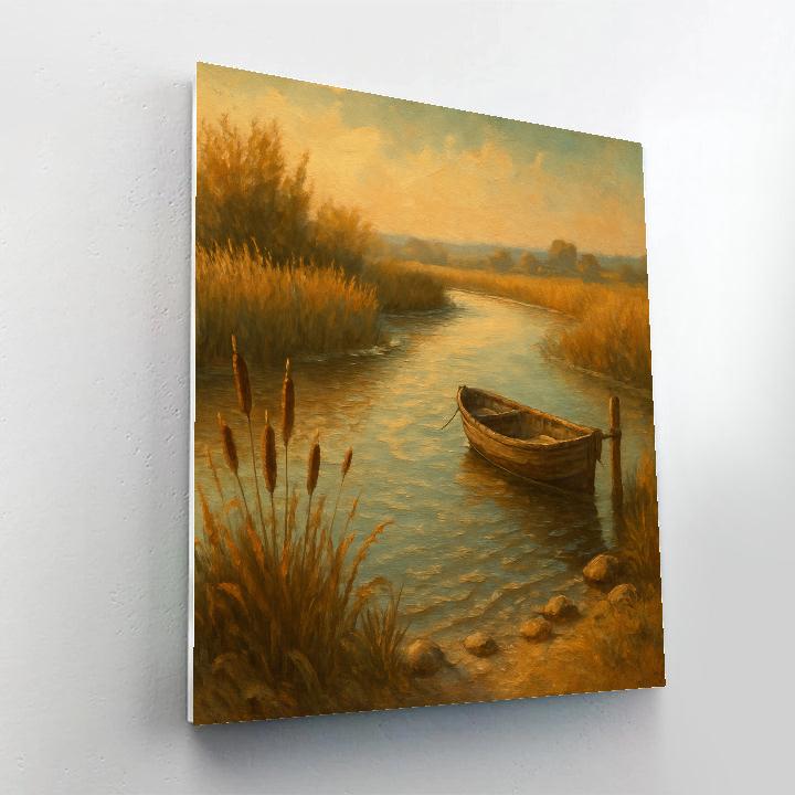 Amber Reed River Bend Paint by numbers art
