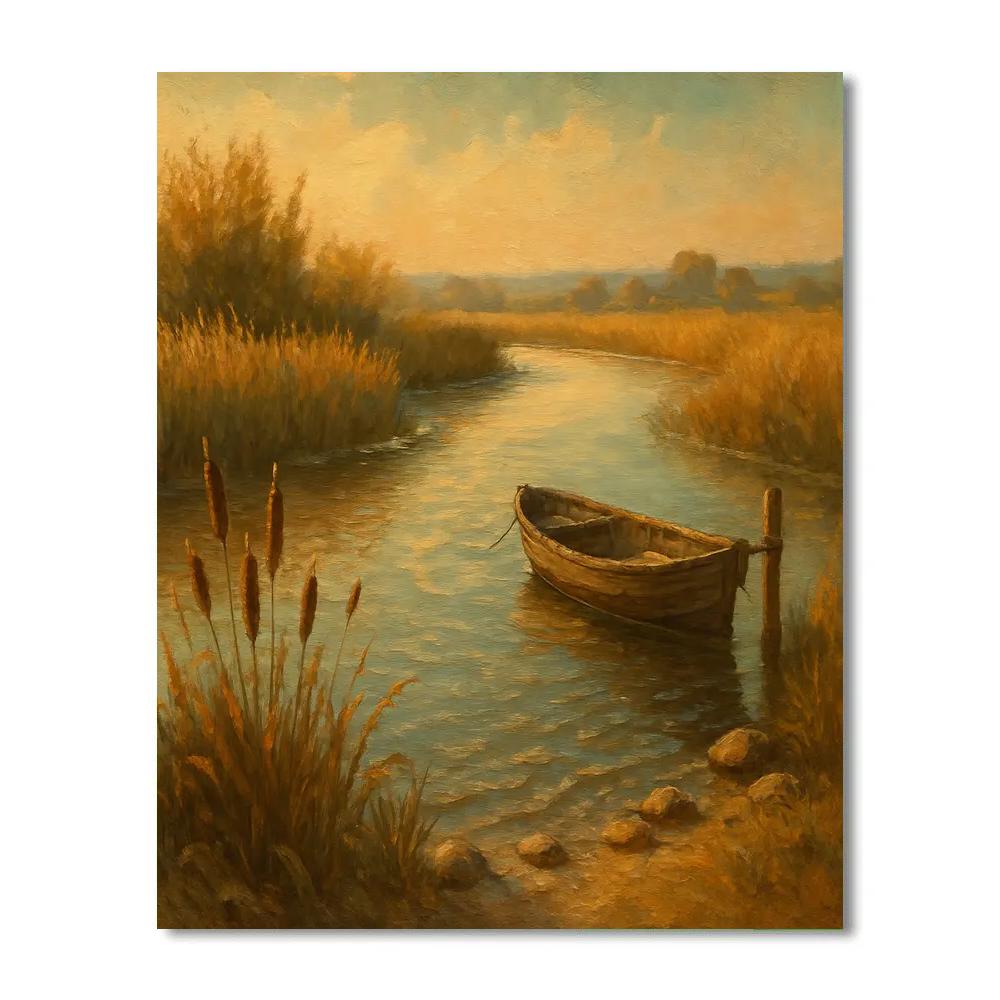 Amber Reed River Bend Paint by numbers art