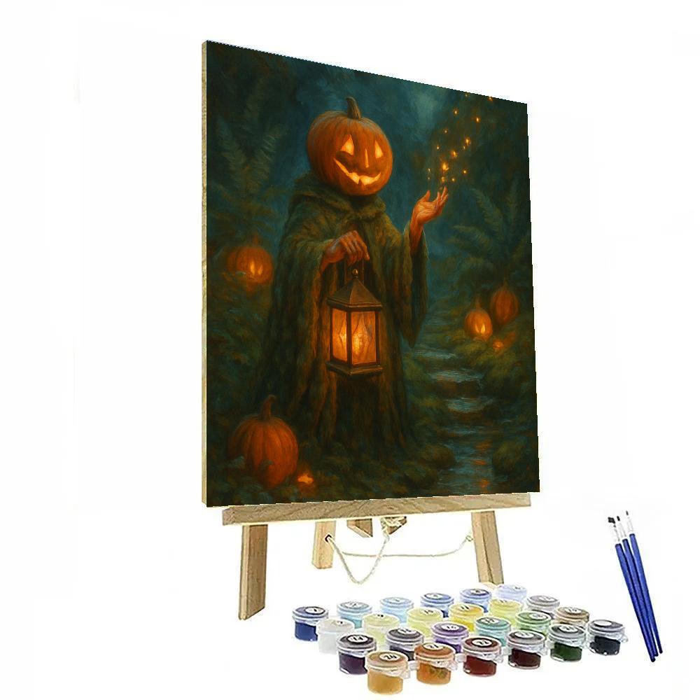 Lantern Keeper Of The Honeyed Hollow Numbered painting kits