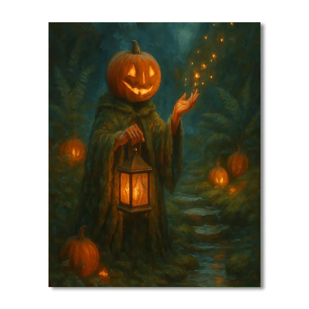 Lantern Keeper Of The Honeyed Hollow Numbered painting kits