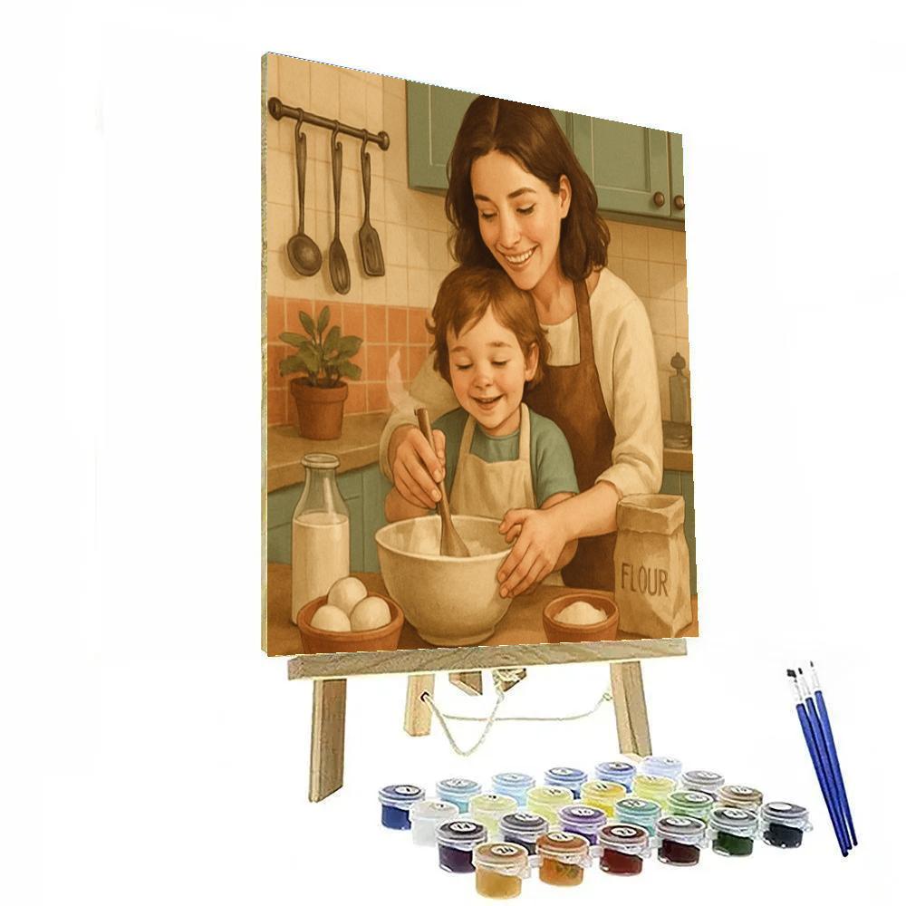 Cooking Lesson Scent Of Home Paint by numbers kits