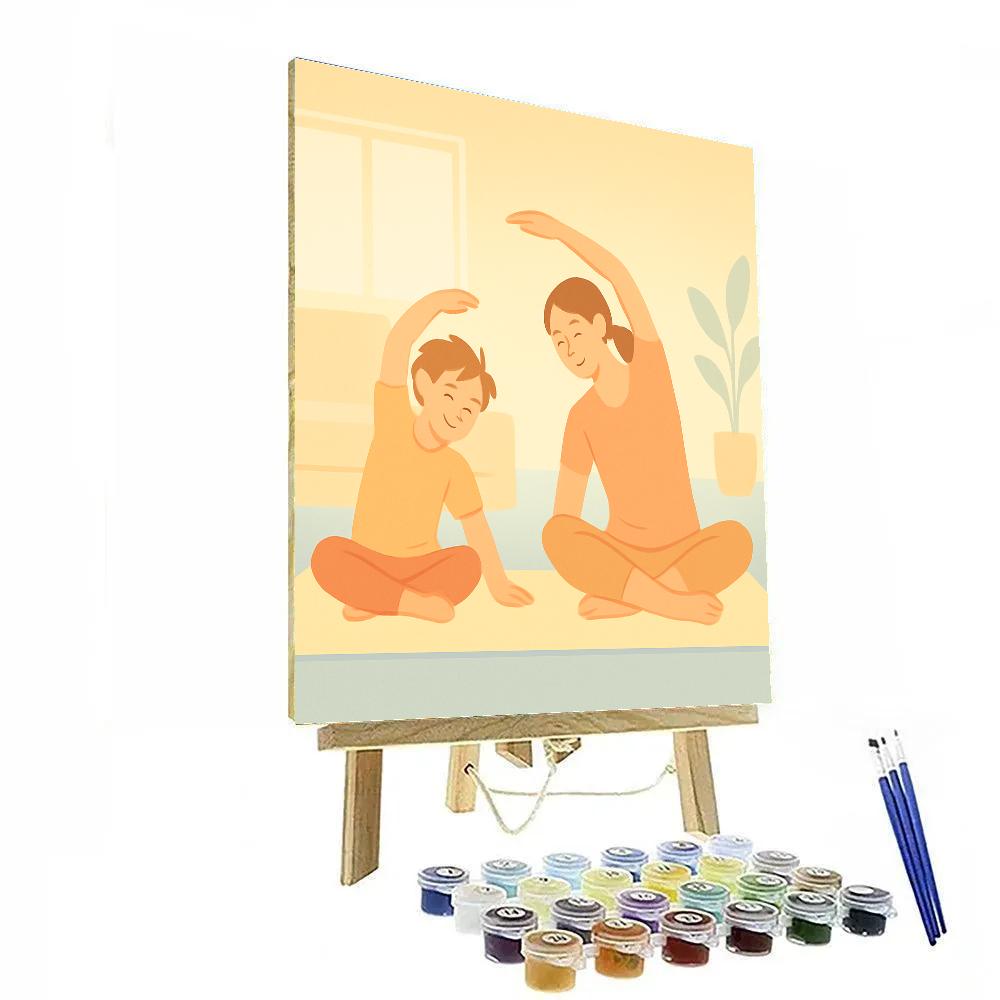 Sunrise Stretch Together paint by number