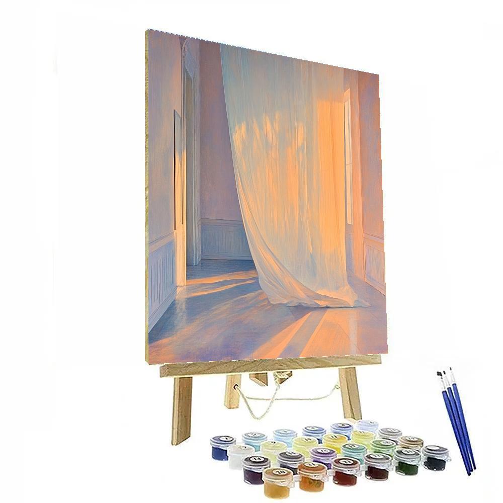 Edgar Degas Inspired Pastel Drift Of Twilight Air paint by number