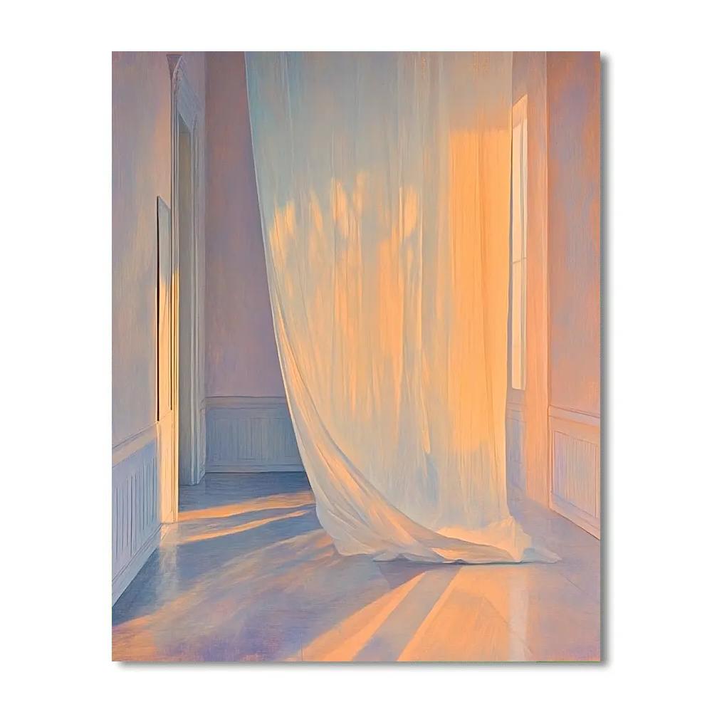 Edgar Degas Inspired Pastel Drift Of Twilight Air paint by number