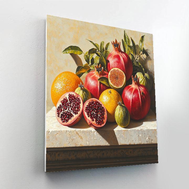 Michelangelo Inspired Orchard Still Life Paint by numbers kits